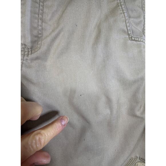 Metal Mulisha Men Size L Tan Casual Cargo Style Shorts Streetwear Skate Pants - Picture 5 of 12